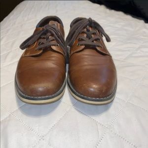 LIKE NEW!! Sonoma Good For Life Men's Size 9 Freer Dress Shoes Brown.